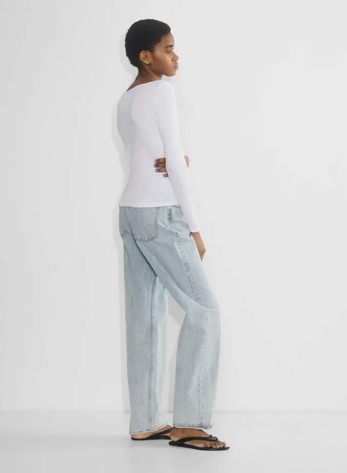 HomeStretch™ Rib Squareneck Longsleeve HomeStretch™ Rib Squareneck Longsleeve