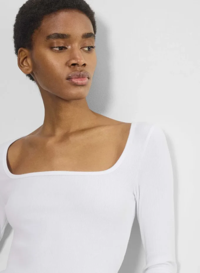 HomeStretch™ Rib Squareneck Longsleeve HomeStretch™ Rib Squareneck Longsleeve