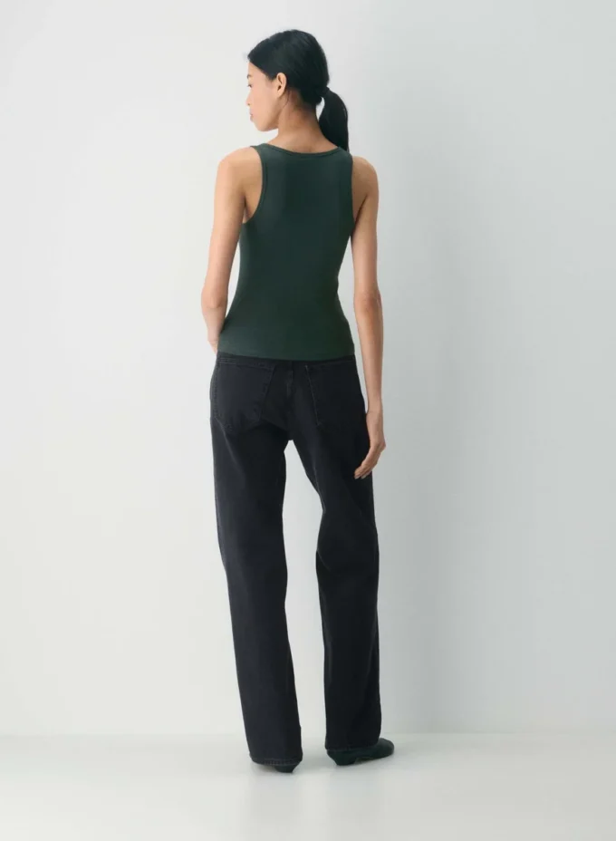 HomeStretch™ Rib Squareneck Tank HomeStretch™ Rib Squareneck Tank