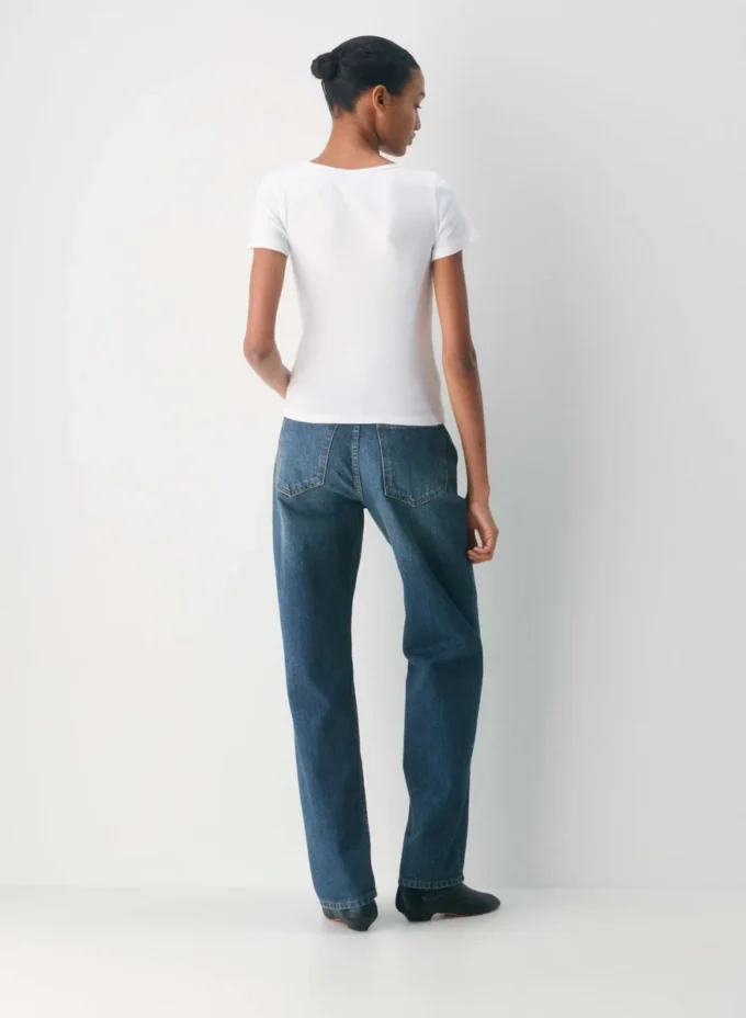 HomeStretch™ Rib V-Neck T-Shirt HomeStretch™ Rib V-Neck T-Shirt