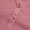 HomeStretch™ Rib V-Neck Waist Button-Up HomeStretch™ Rib V-Neck Waist Button-Up