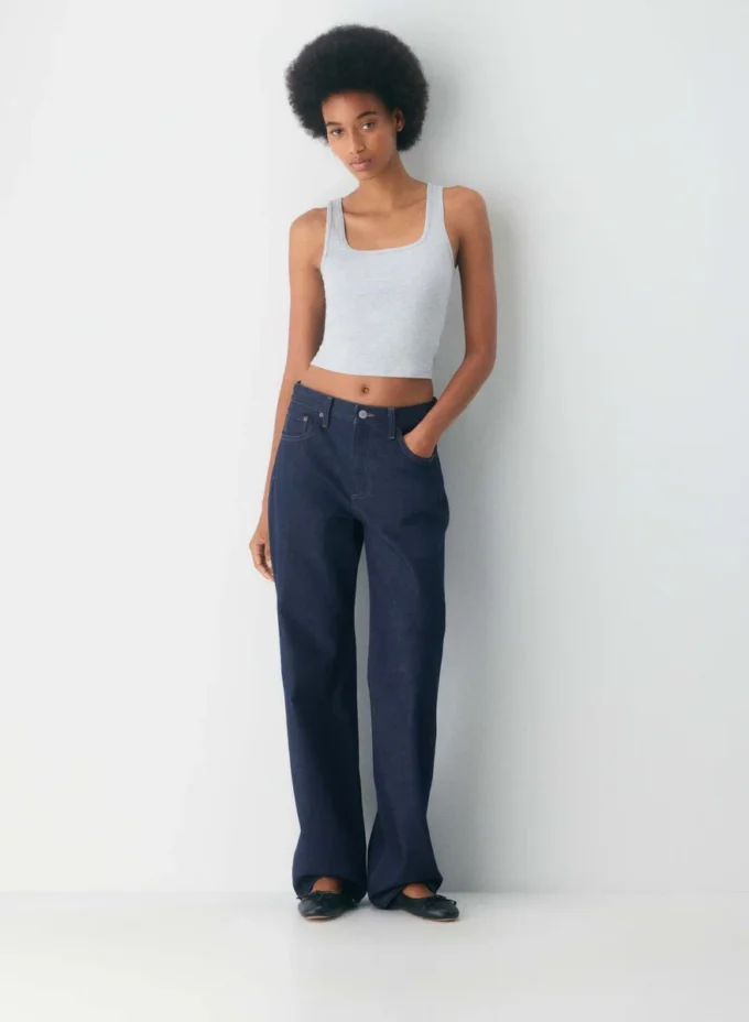 HomeStretch™ Smooth Squareneck Waist Tank HomeStretch™ Smooth Squareneck Waist Tank