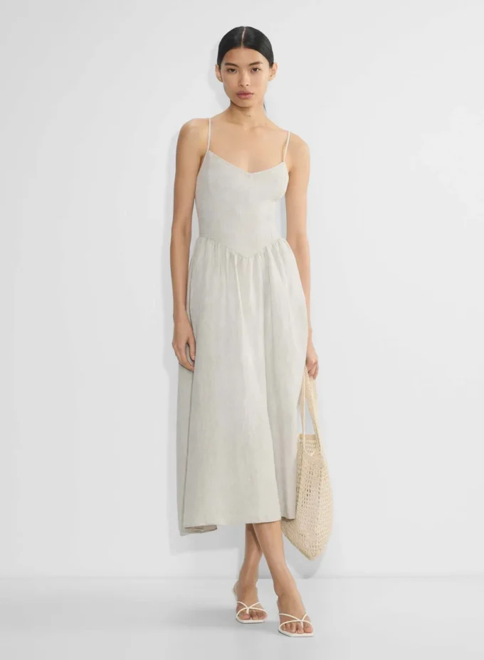 Influence Linen Maxi Dress