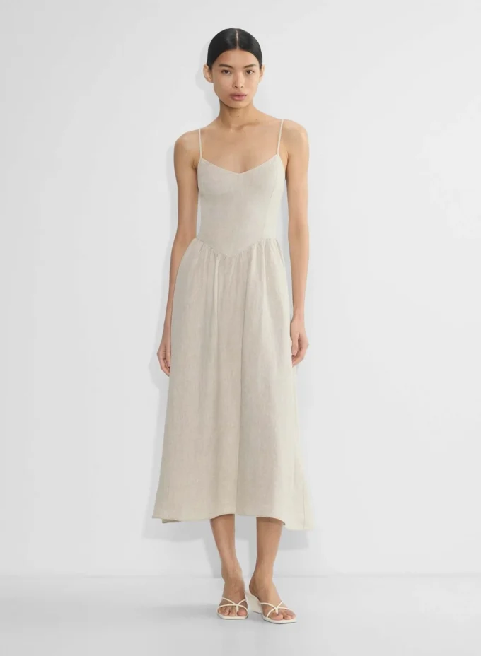 Influence Linen Maxi Dress