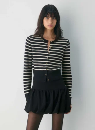 Jolie Wool Cashmere Cardigan