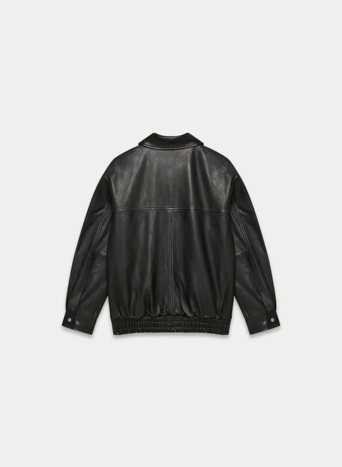 Jones Leather Bomber Jacket Jones Leather Bomber Jacket