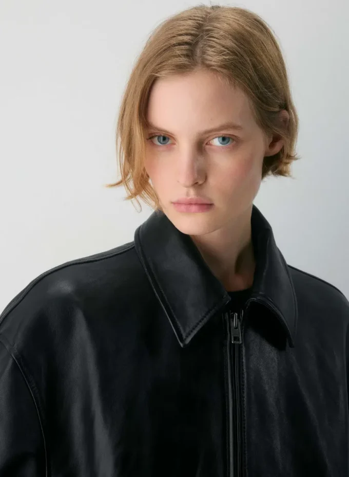 Jones Leather Bomber Jacket Jones Leather Bomber Jacket