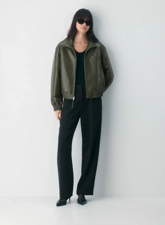 Josephine Bomber – UnReal Leather Josephine Bomber – UnReal Leather