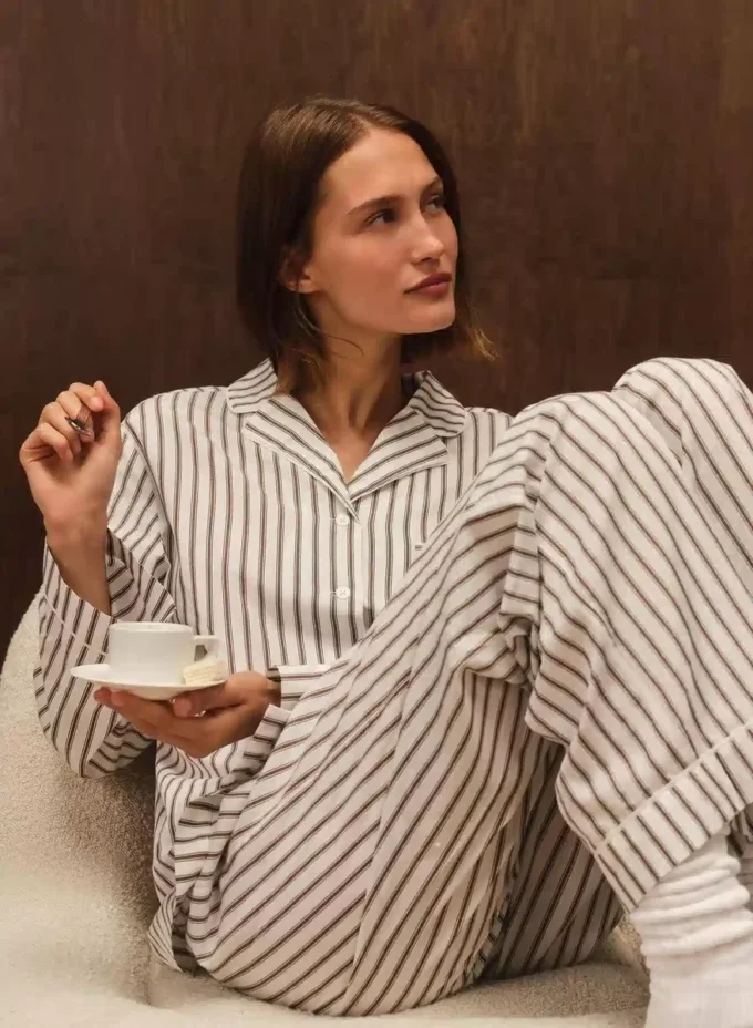 Laze Poplin Pajama Pant