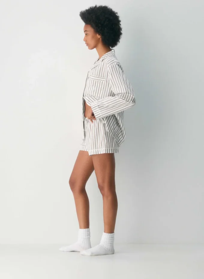 Laze Poplin Pajama Short