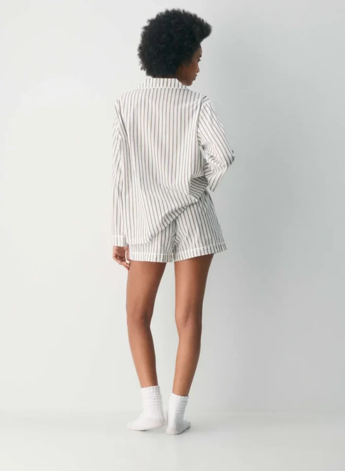 Laze Poplin Pajama Short