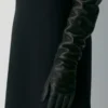 Leather Extra-long Gloves
