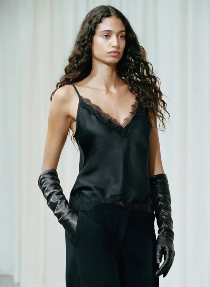 Leather Extra-long Gloves