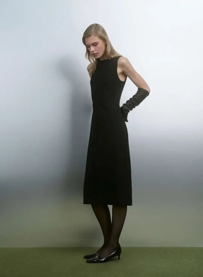 Leather Extra-long Gloves