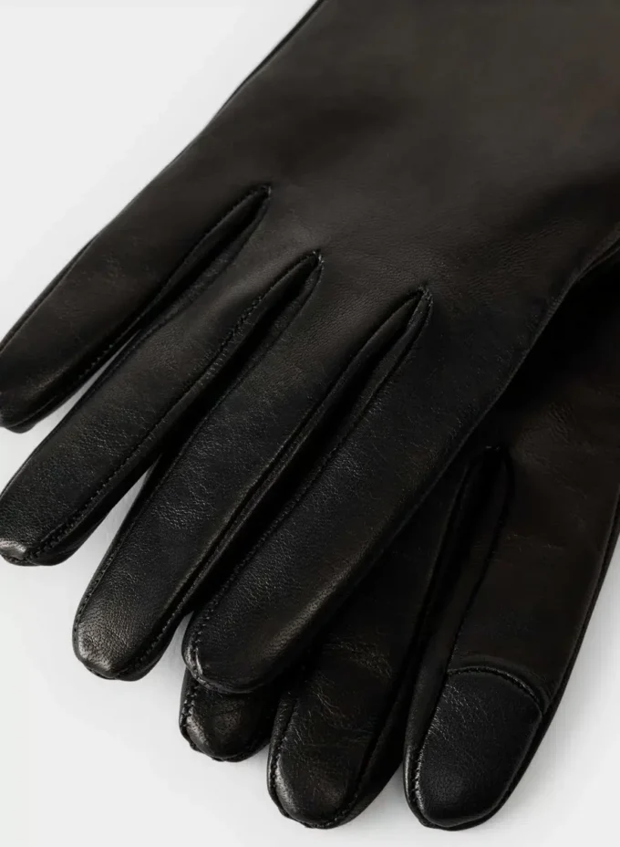 Leather Extra-long Gloves