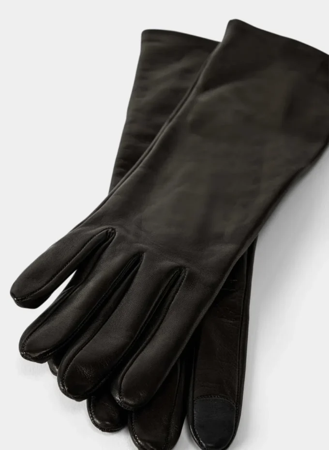 Leather Long Gloves