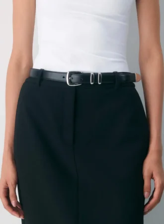 Legendary Solid Brass Leather Belt