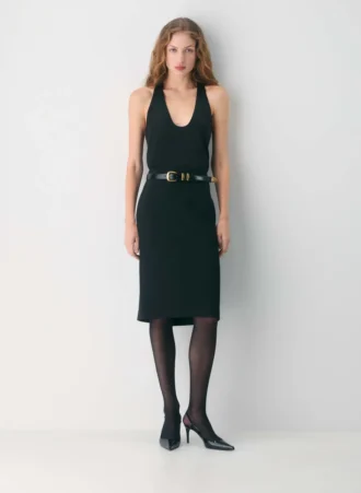 Legendary Solid Brass Veau Leather Belt