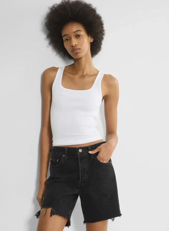 Levi’s 501 Mid Thigh Jean Short Levi’s 501 Mid Thigh Jean Short