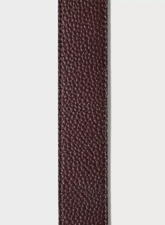 Lifetime Solid Brass Leather Wide Belt Lifetime Solid Brass Leather Wide Belt