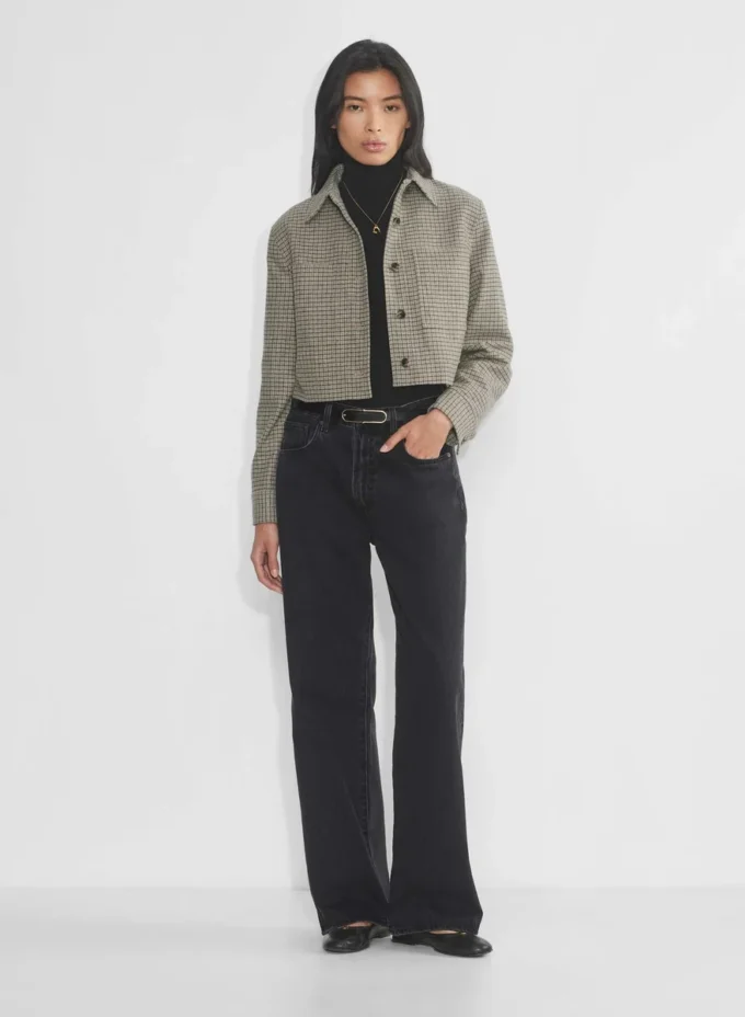 Little Cropped Jacket – Precision Wool