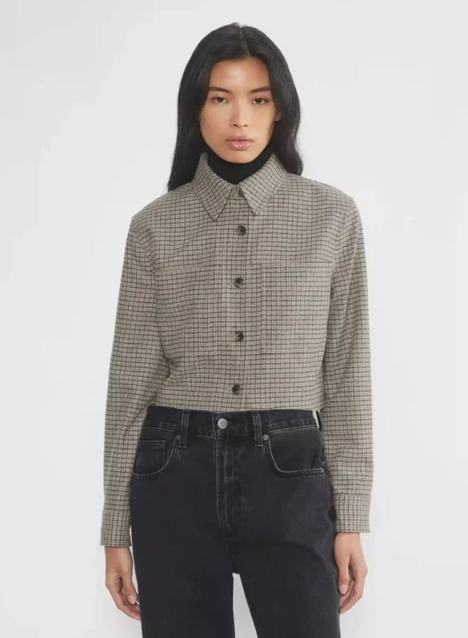 Little Cropped Jacket – Precision Wool