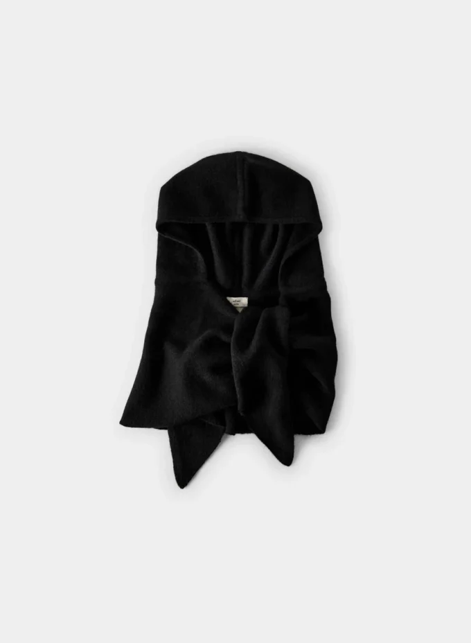 Lumen Wool Cashmere Hooded Scarf
