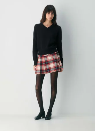 Magpie Pleated Skirt