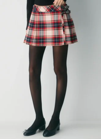 Magpie Pleated Skirt