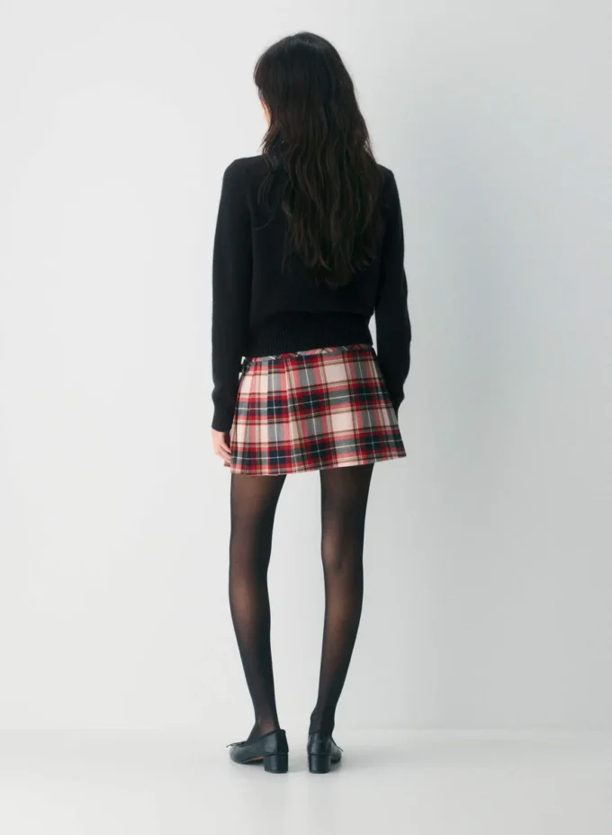 Magpie Pleated Skirt