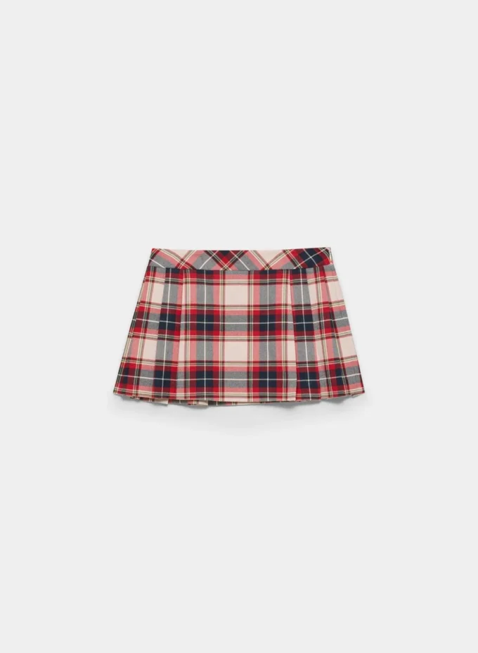 Magpie Pleated Skirt