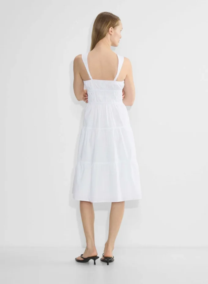 Martine Poplin Midi Dress
