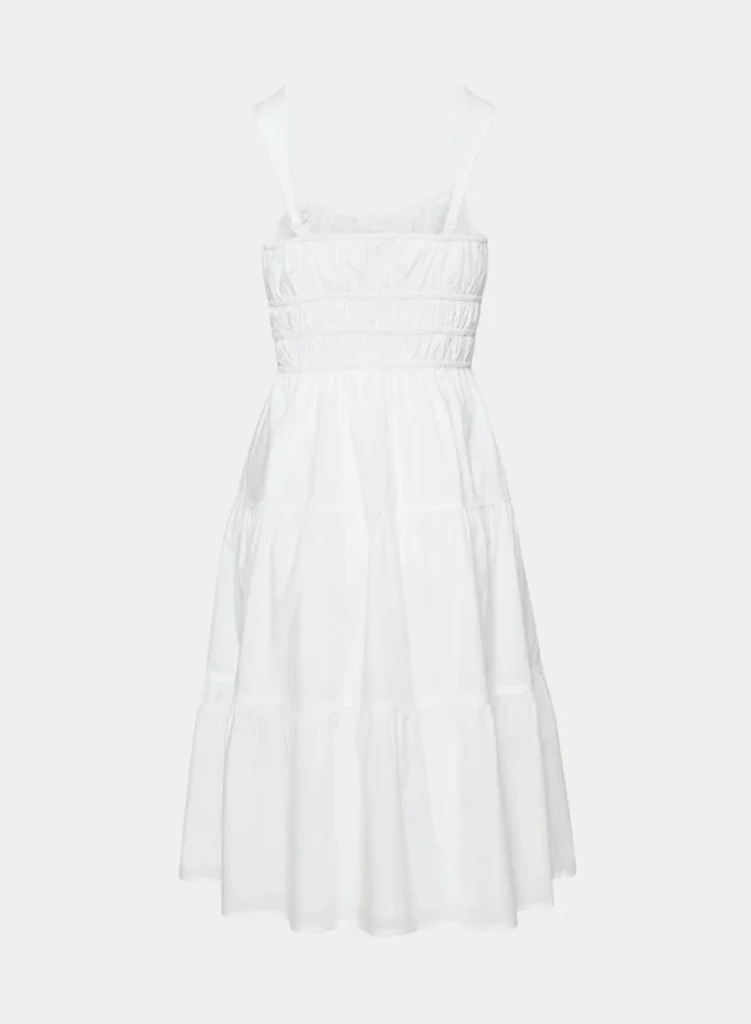 Martine Poplin Midi Dress