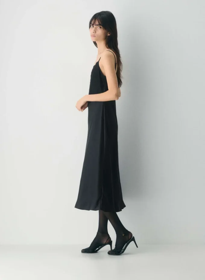 Memorize Satin Dress