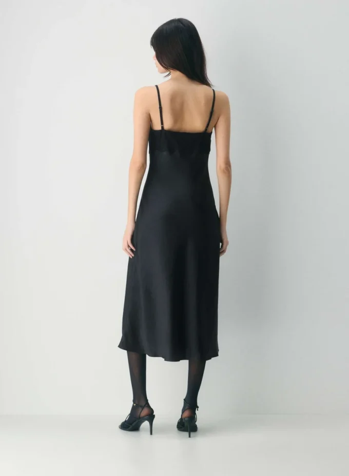 Memorize Satin Dress