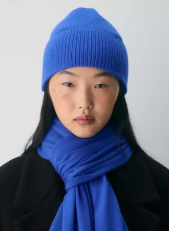 Merino Wool Cuffed Beanie