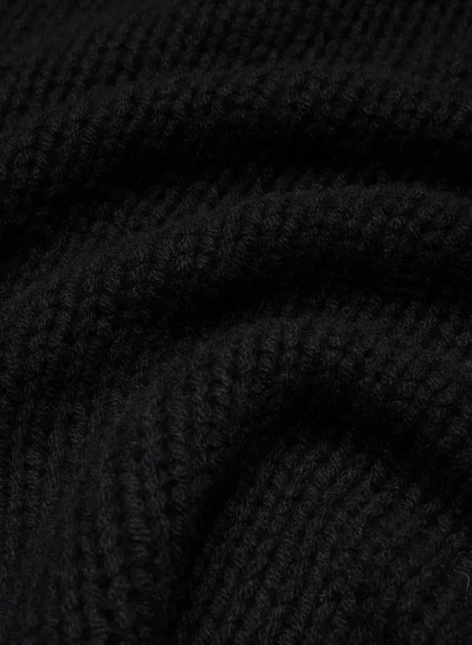 Mesh Cashmere Oversized Crew Sweater Mesh Cashmere Oversized Crew Sweater