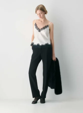 Motif Satin Camisole