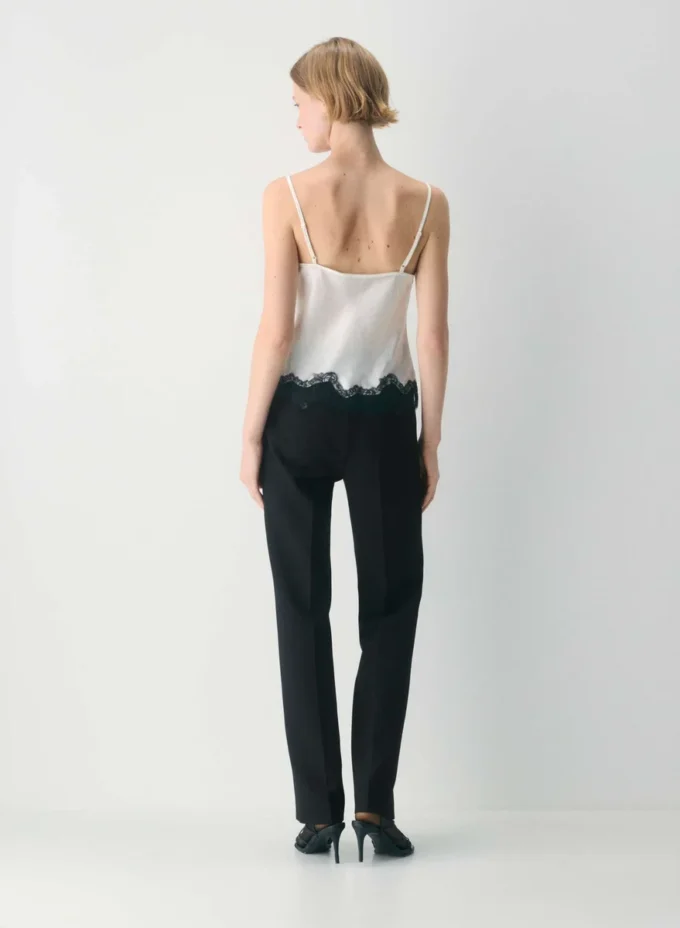 Motif Satin Camisole