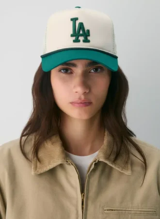 New Era Los Angeles Dodgers 9FORTY Rope Trucker Hat