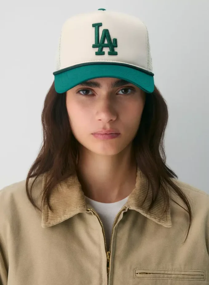 New Era Los Angeles Dodgers 9FORTY Rope Trucker Hat