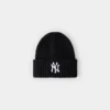New Era Ny Yankees Ribbed Merino Wool Cuff Beanie