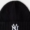 New Era Ny Yankees Ribbed Merino Wool Cuff Beanie