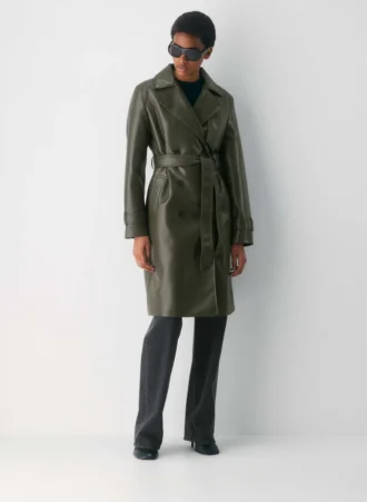 New Tabloid Trench Coat – Unreal Leather
