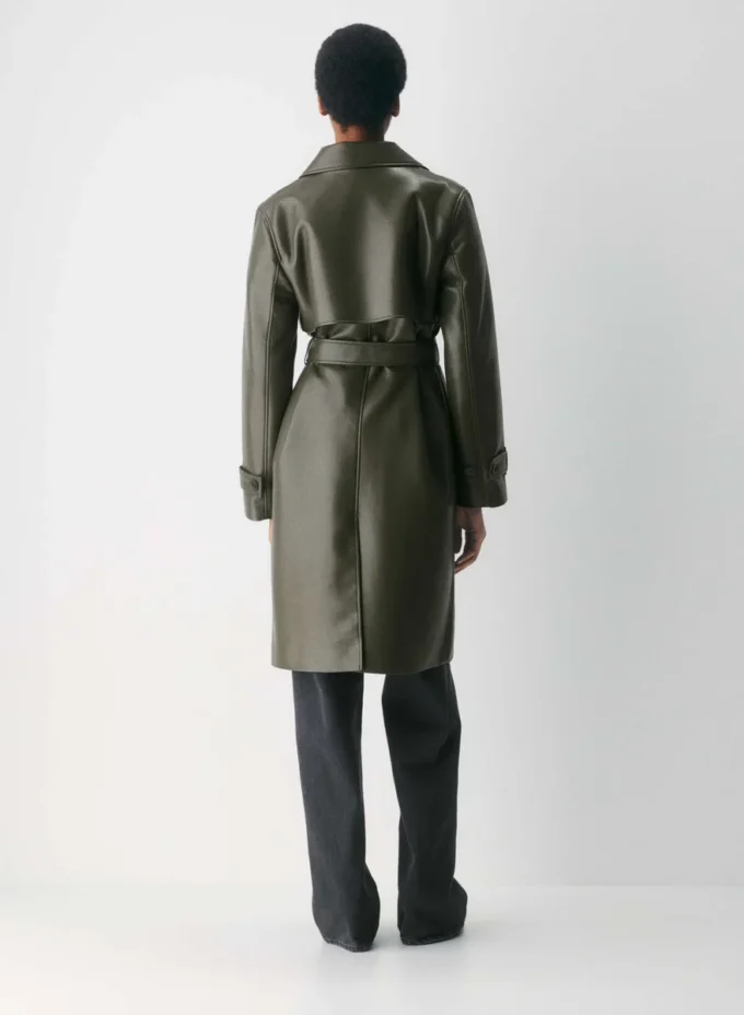 New Tabloid Trench Coat – Unreal Leather