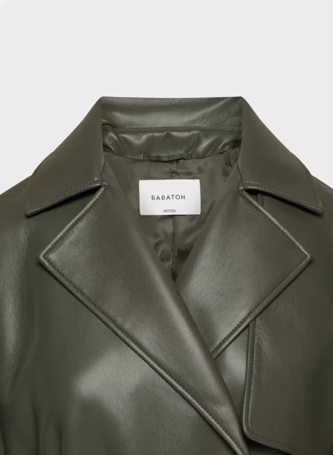 New Tabloid Trench Coat – Unreal Leather