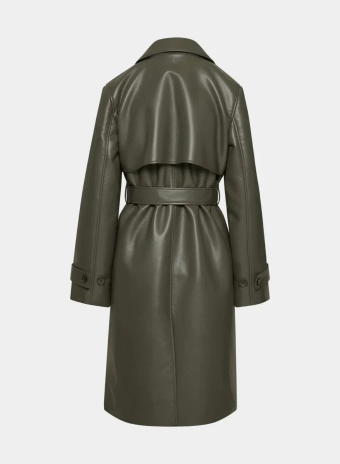 New Tabloid Trench Coat – Unreal Leather