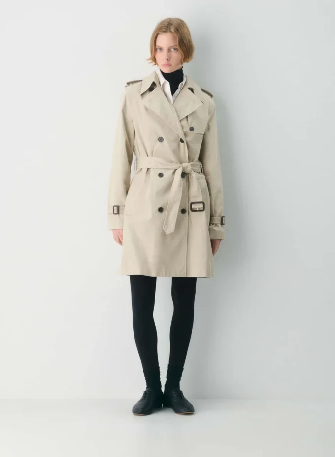 New The Finch Mid Trench Coat – City Twill