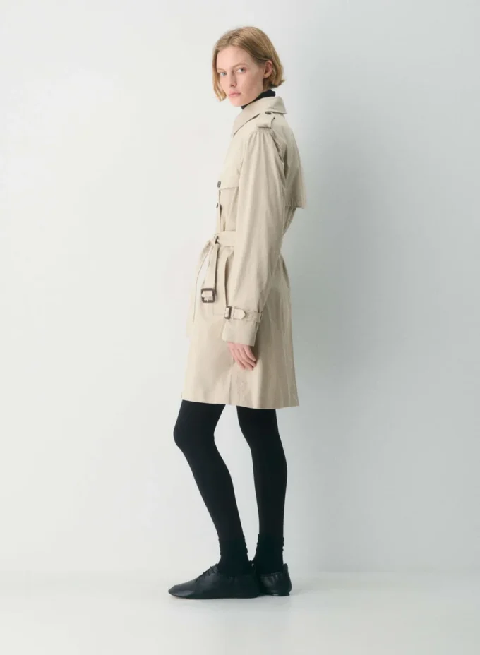New The Finch Mid Trench Coat – City Twill