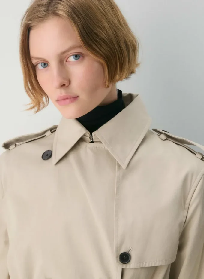 New The Finch Mid Trench Coat – City Twill